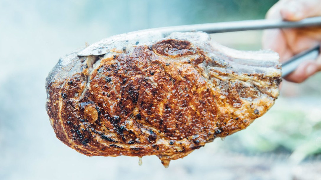 grilled bone-in rib eye steak recipe